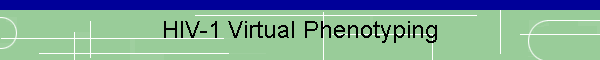 HIV-1 Virtual Phenotyping